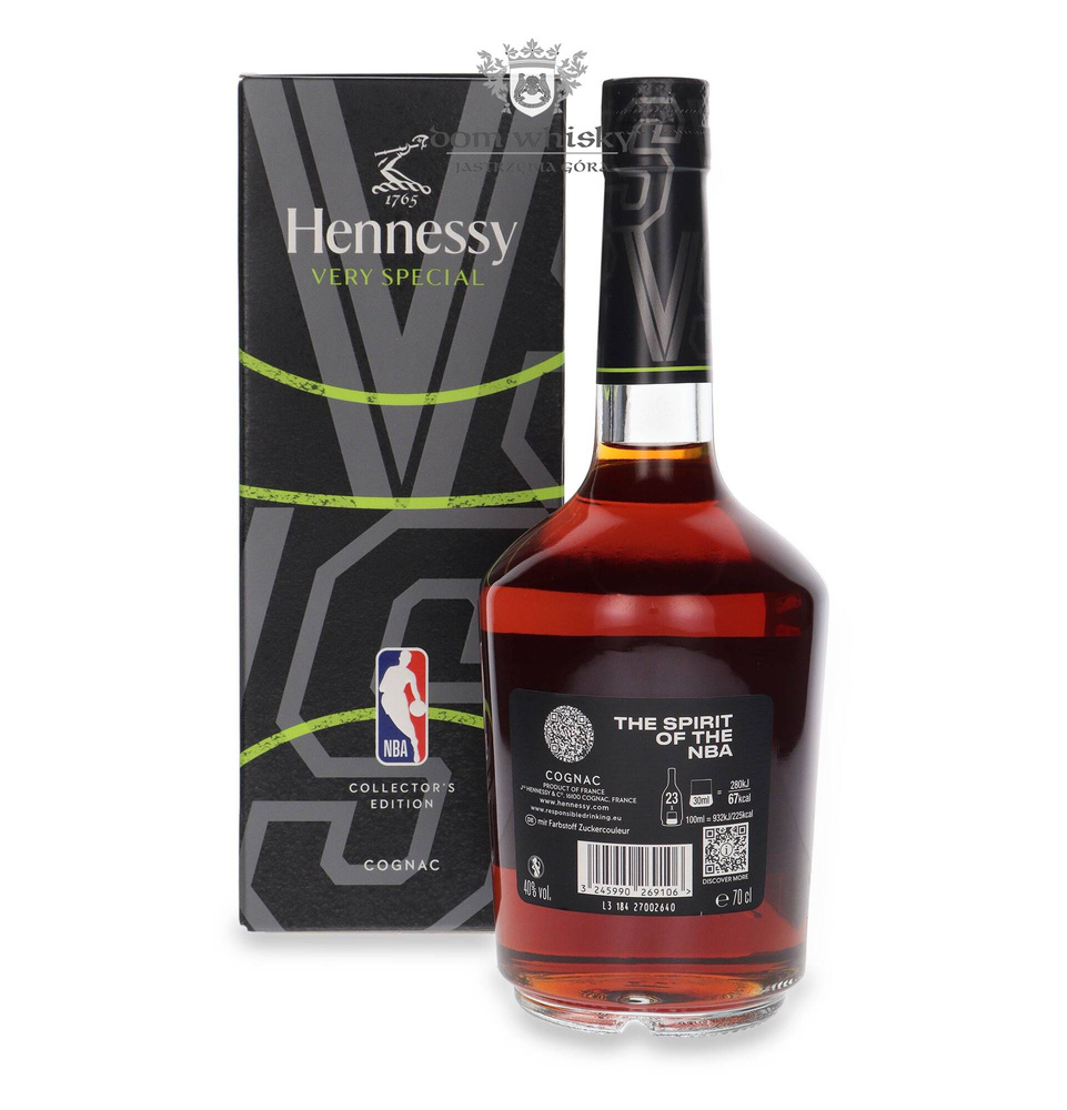 Hennessy Very Special Cognac NBA コニャック Koniak Hennessy VS NBA 40% 0,7l Francja - Delikatesy Smacza Jama