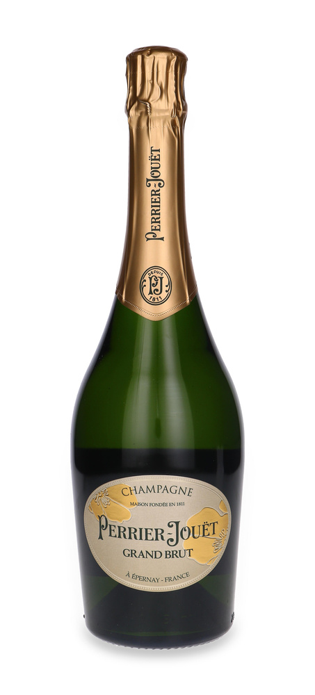 Zestaw Szampan Perrier-Jouet Grand Brut 12,5% / 0,75l + 2 kieliszki