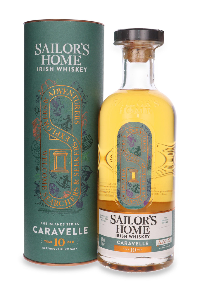 Sailor's Home 10-letni Caravelle Rum Cask / 46%/ 0,7l