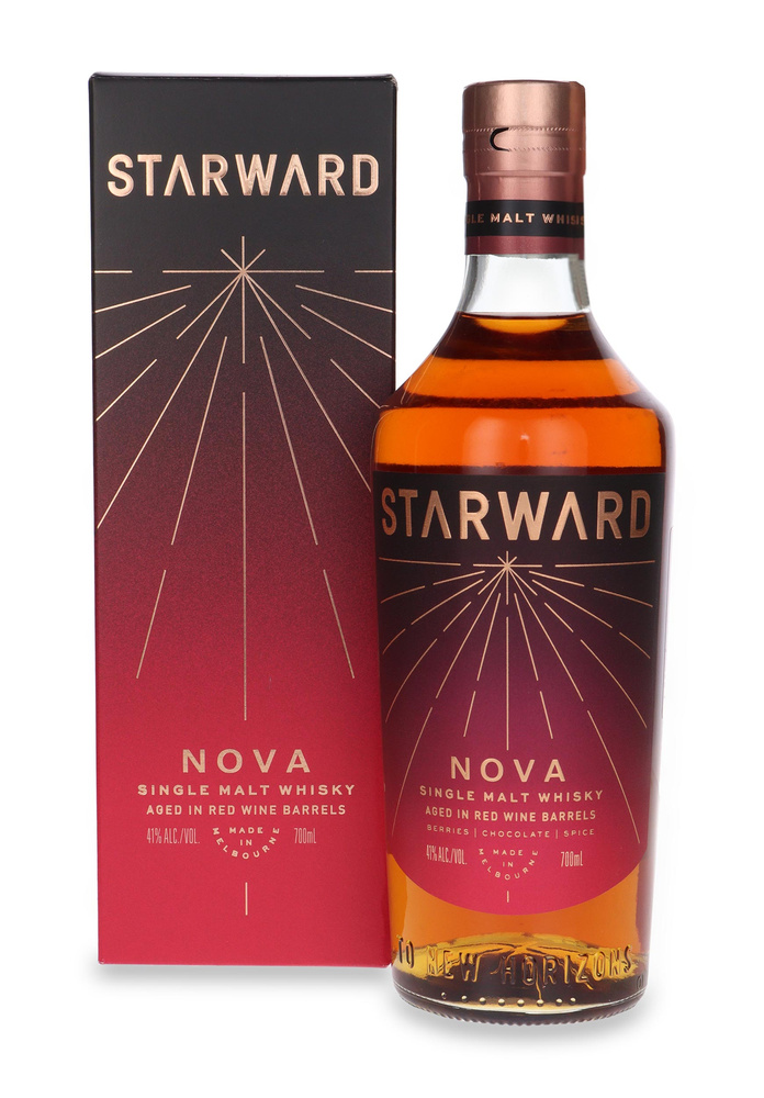Starward Nova Matured In Red Wine Barrels /karton/ 41%/ 0,7l