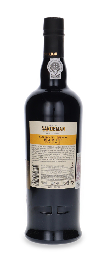 Sandeman Late Bottled Vintage Porto 2018 / 20% / 0,75l