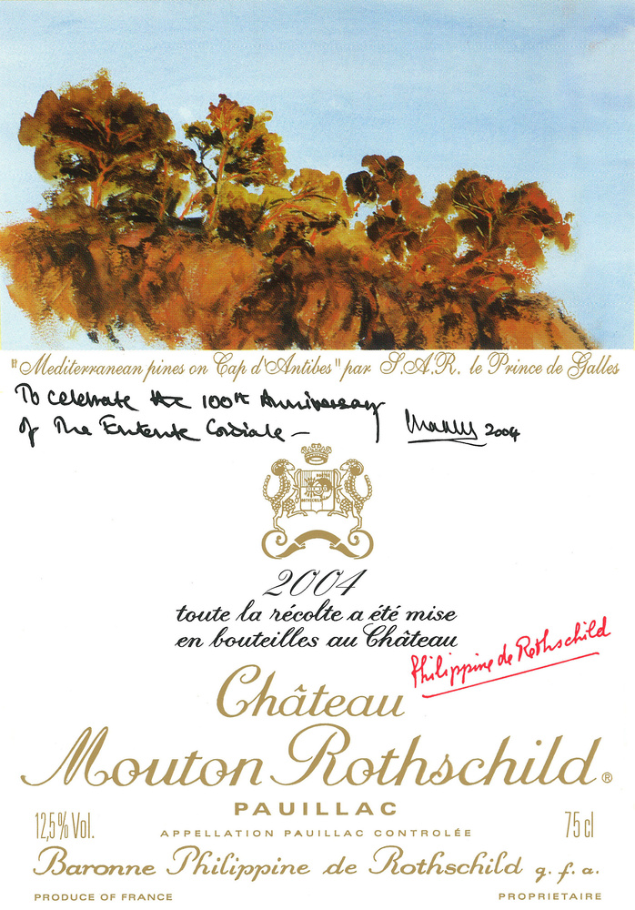 Chateau Mouton Rothschild Pauillac 2004 /12,5% / 1,5l