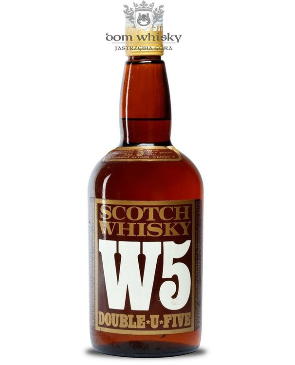 W5 Double U Five Scotch Whisky, 5-letni / 43% / 0,75l