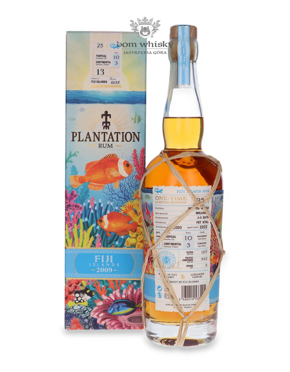 Plantation Rum Fiji Island 2009 / 49,5% / 0,7l