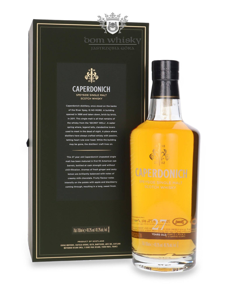 Caperdonich 27 Year Old Secret Speyside Collection / 49.2% 0.7l