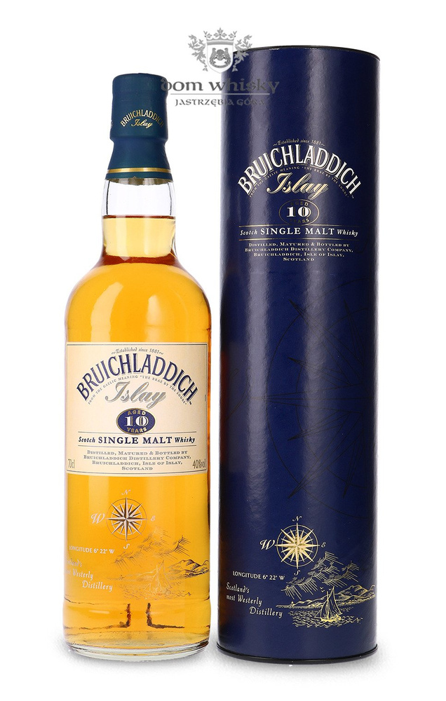 Bruichladdich 10-year-old (Bottled 1990s) / 40% / 0.7l