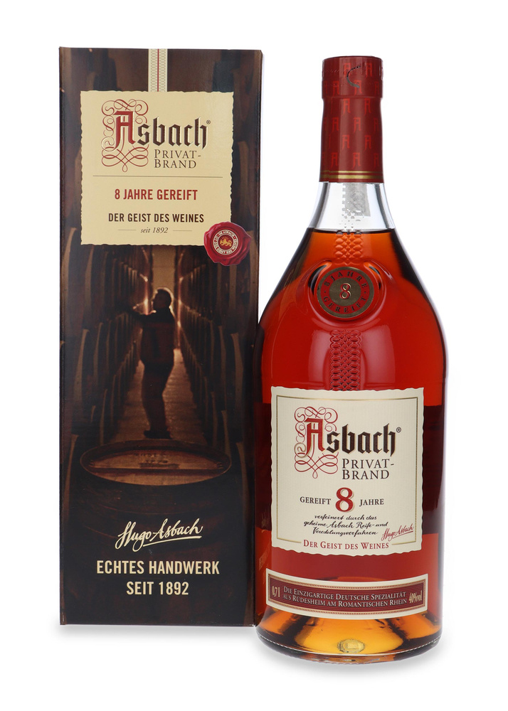 Asbach Privatbrand 8-letni / karton / 40%/ 0,7l