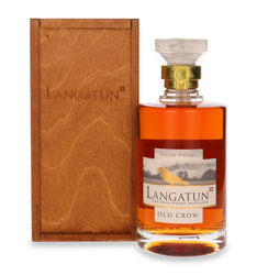 Langatun Old Crow Peated Single Malt Whisky / 46%/ 0,5l
