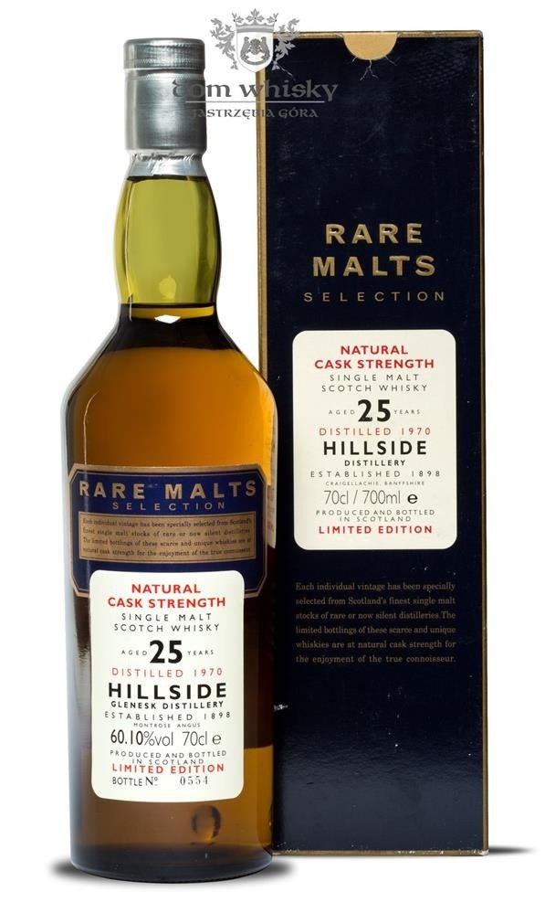 Hillside (Glenesk) 25 years old (D.1970 B.1996)Rare Malts/60.1%/0.7l