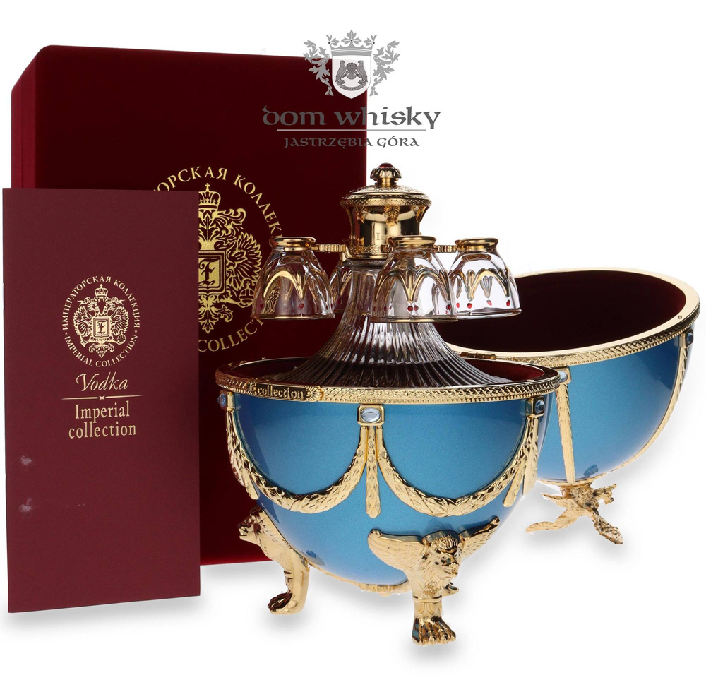 Fabergé Imperial Collection Vodka Turquoise Metallized / 40% / 0.7l