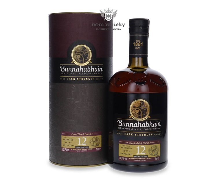 Bunnahabhain 12-letni Cask Strength 2023 Edition / 60,1% / 0,7l