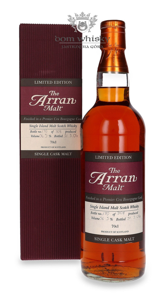 Arran Finished in a Premier Cru Bourgogne Cask (B.2006) / 56.5% / 0.7l