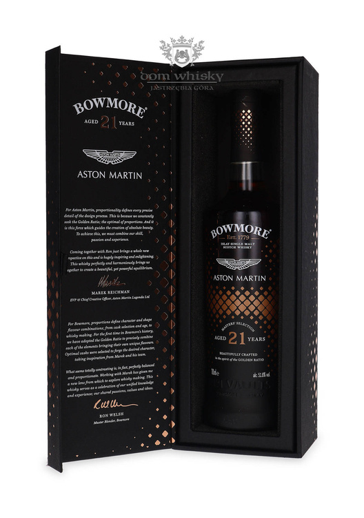 Bowmore 21-letni Aston Martin Master’s Selection /51,8%/ 0,7l			