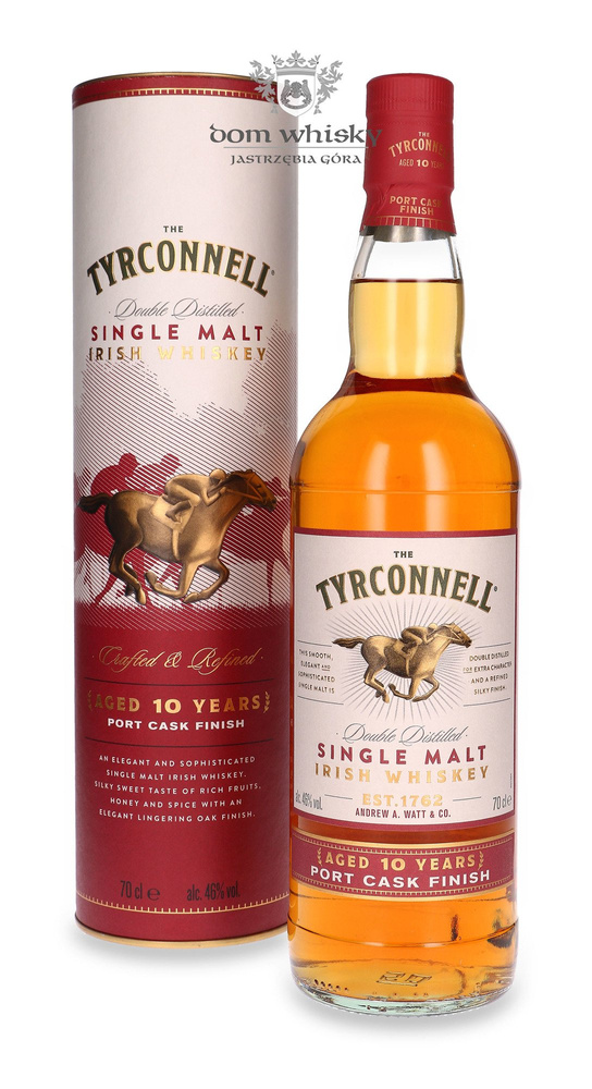 Tyrconnell 10-letni Port Cask Finish / 46%/ 0,7l  