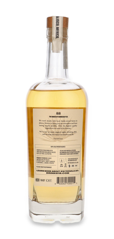 Tequila 818 Anejo 100% Agave Azul / 40% / 0,7l