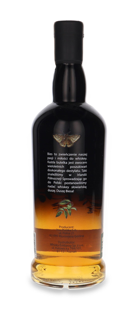 Bies Irish Single Malt Polish Chardonnay Cask Finish / 48% / 0,7l