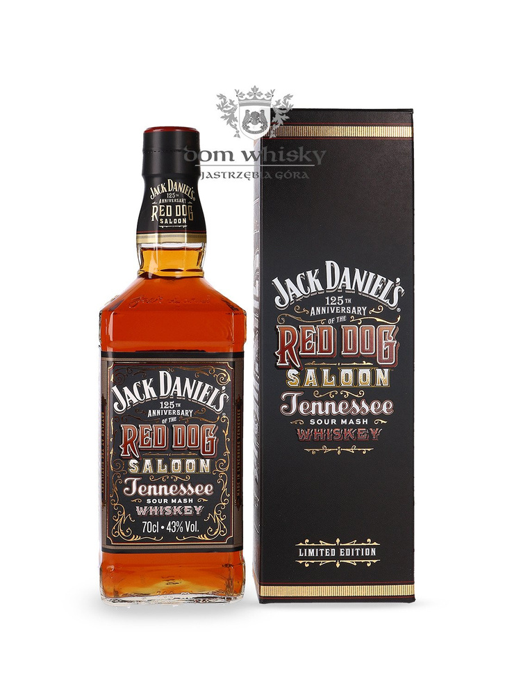 Jack Daniel's 125th Anniversary of the Red Dog Saloon /Box/ 43% / 0.7l