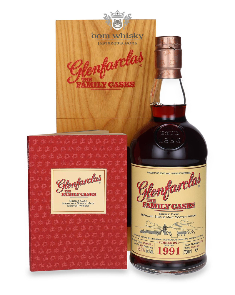 Glenfarclas The Family Casks 1991 (Bottled 2021) / 55.3% / 0.7l