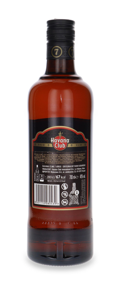 Havana Club Anejo 7-year / 40% / 0.7l