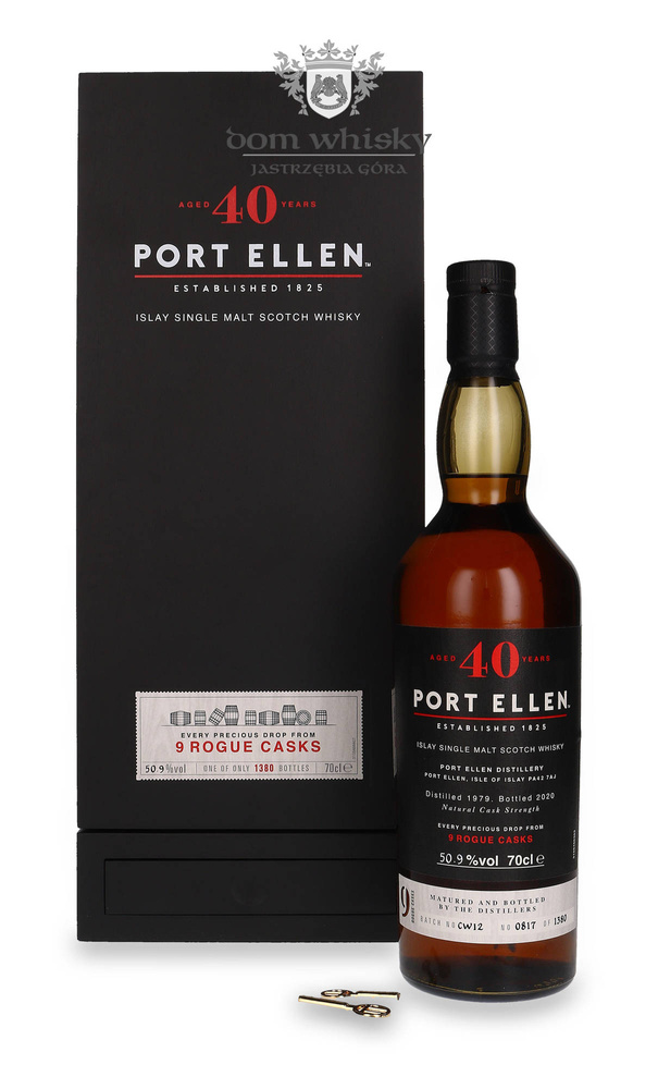 Port Ellen 40-letni (D.1979, B.2020) 9 Rogue Casks / 50,9% / 0,7l