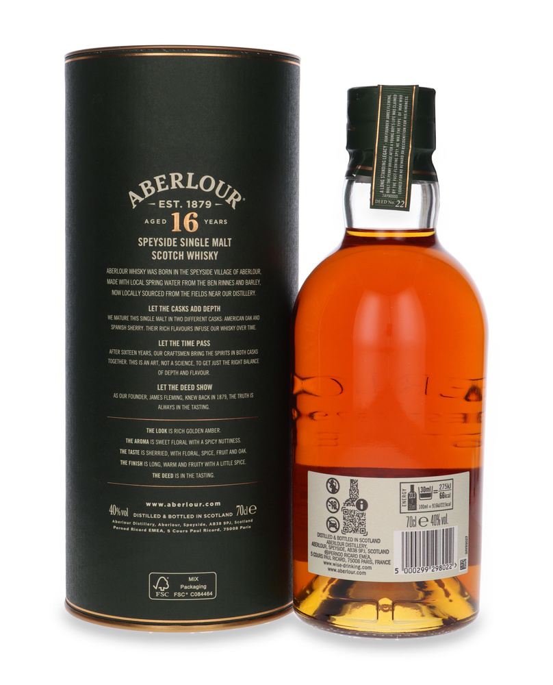 Aberlour 16-letni Double Cask / 40% / 0,7l