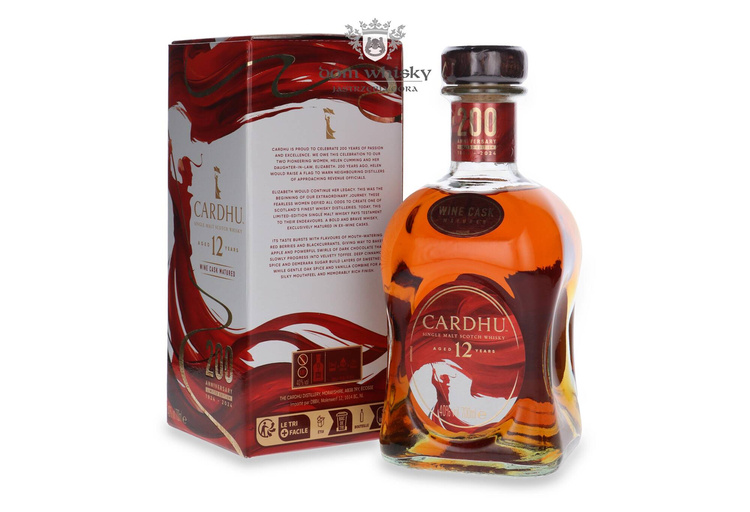 Cardhu 12-letni Wine Cask 200th Anniversary / 40% / 0,7l