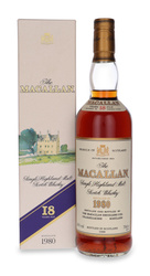 Macallan 18-letni (D.1980, B.1998) Sherry Wood / 43% / 0,7l
