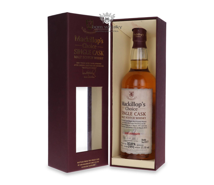 Scapa 1991 (B.2013) Mackillop's Choice / 57,1% / 0,7l