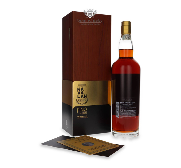 Kavalan Solist Fino Sherry Cask / 58,6% / 1l