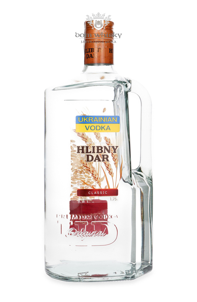 Vodka Hlibny Dar Classic / 40% / 1.75l
