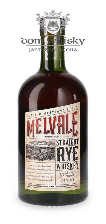 Melvale Straight Rye Whiskey / 45%/ 0,75l