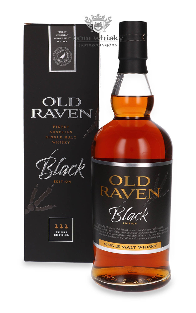 Old Raven Black Edition Austrian Single Malt Whisky / 55,2% / 0,7l	