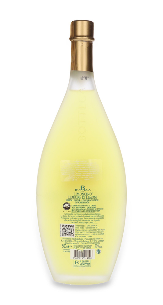 Limoncino Bottega Liqueur / 30% / 0.5l