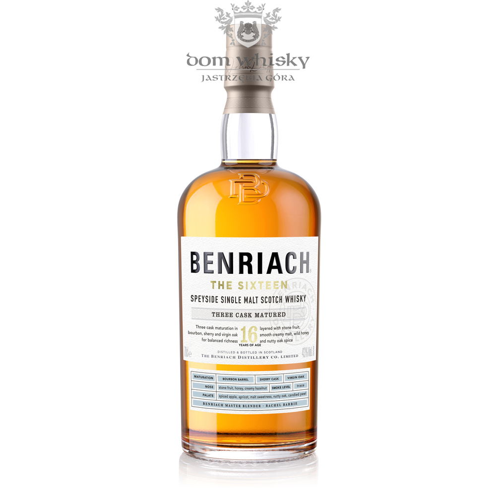 BenRiach The Sixteen 16-letni / 43% / 0,7l