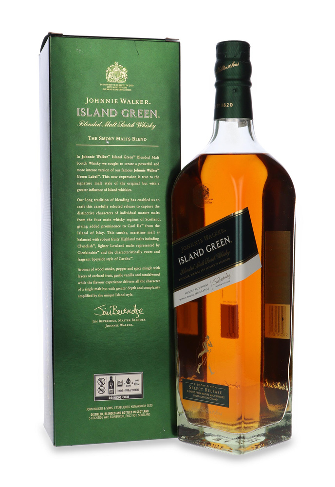 Johnnie Walker Island Green / 43%/ 1,0l