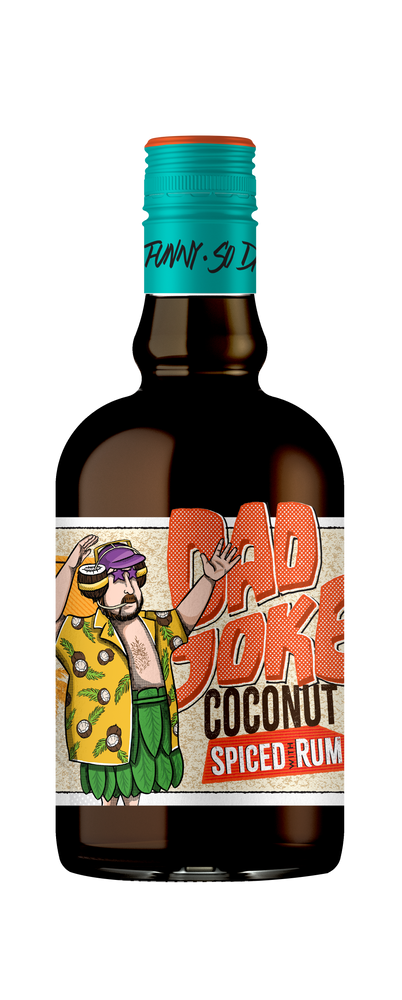 Dad Joke Coconut Spiced Rum /40%/ 0.7l
