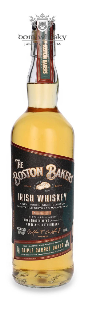 The Boston Bakers Irish Blended Whiskey / 40% / 0.7l
