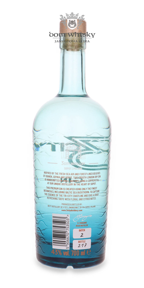 3City Gin / 43% / 0.7l