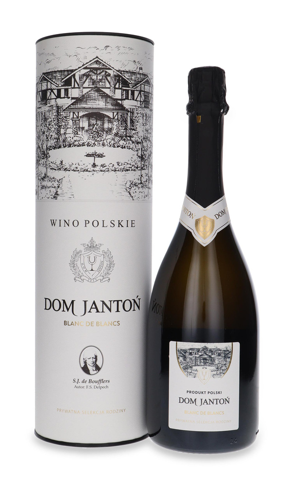Dom Jantoń Musujące Blanc de Blanc / 12% / 0,75l