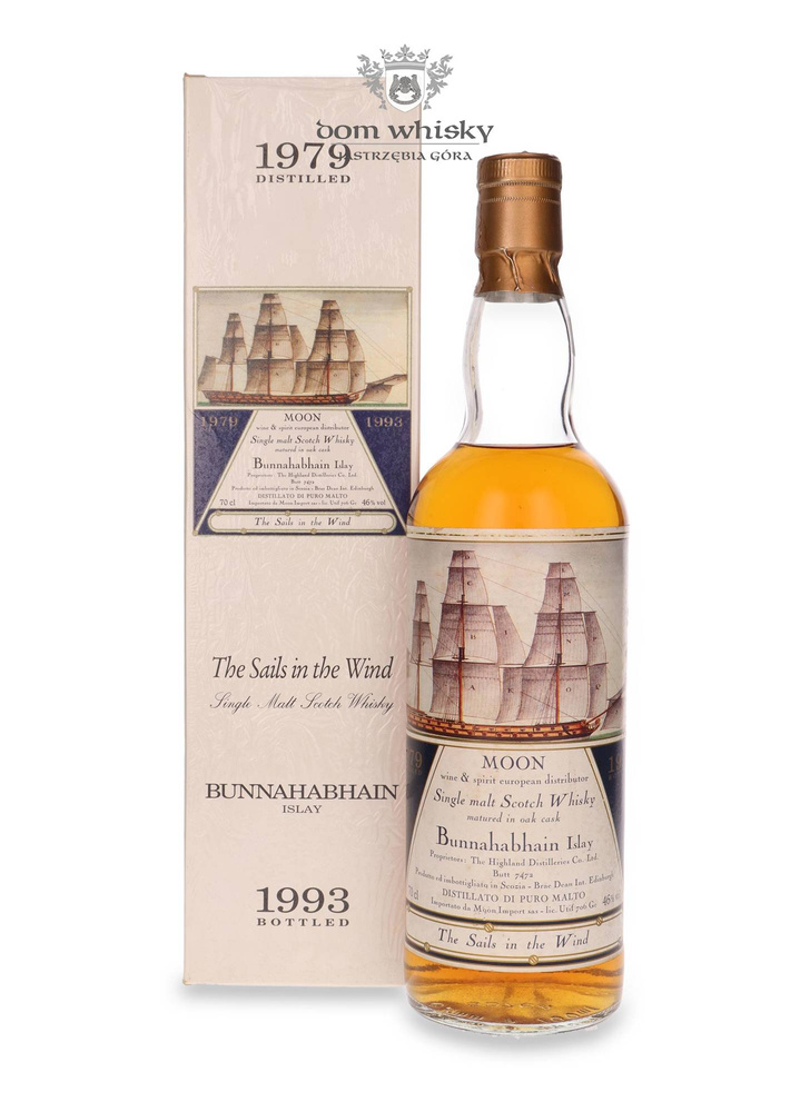  Bunnahabhain (D.1979 B.1993) The Sails in the Wind Moon Import /46% 0,7l