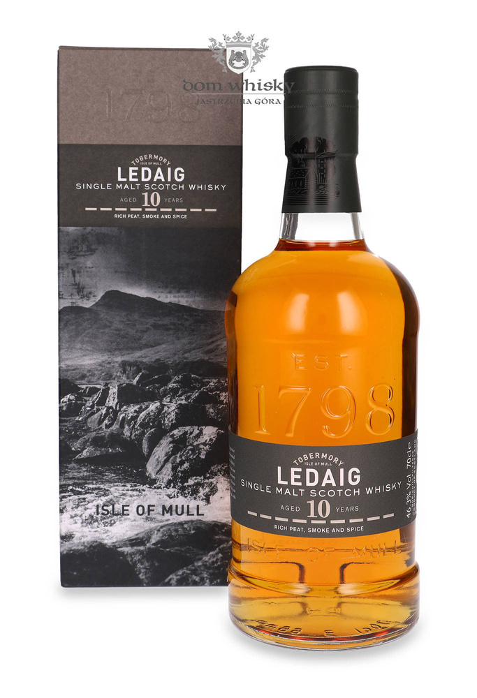 Ledaig 10-letni Isle Of Mull / 46,3% /0,7l