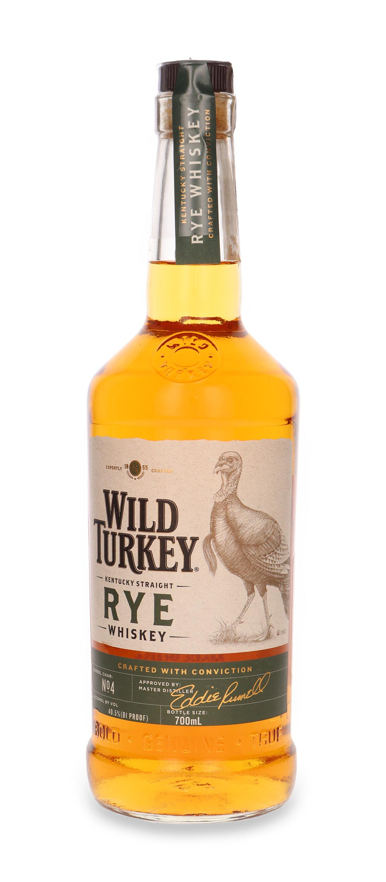 Wild Turkey Straight Rye 40.5% 0.7l - US Bourbon Whisky