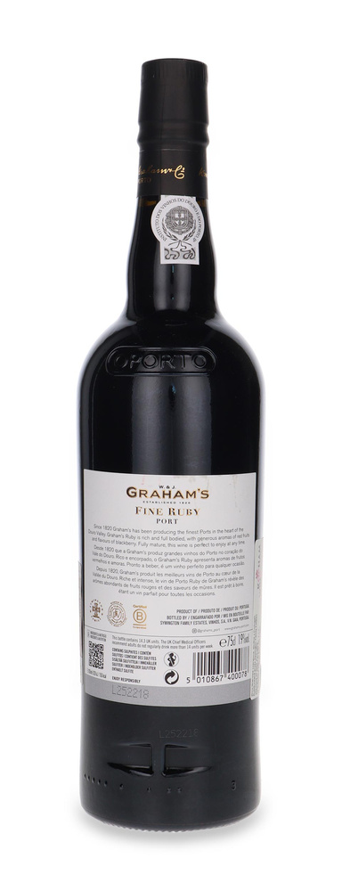 W. & J. Graham's Fine Ruby Port / 20% / 0.75l