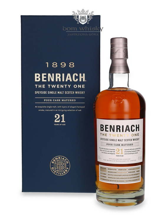 BenRiach 21-letni (The Twenty One) Four Cask Matured / 46%/ 0,7l