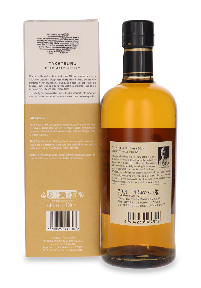 Nikka Taketsuru Pure Malt / 43% / 0.7l