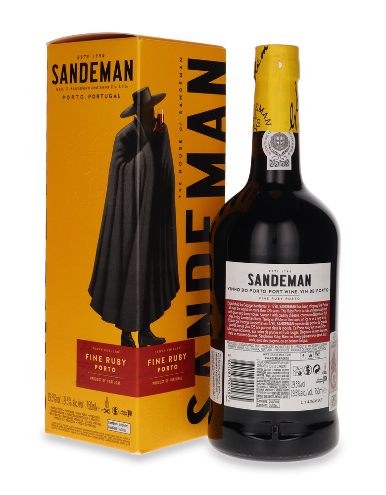 Sandeman Ruby Porto /bez opakowania / 19,5% / 0,75l