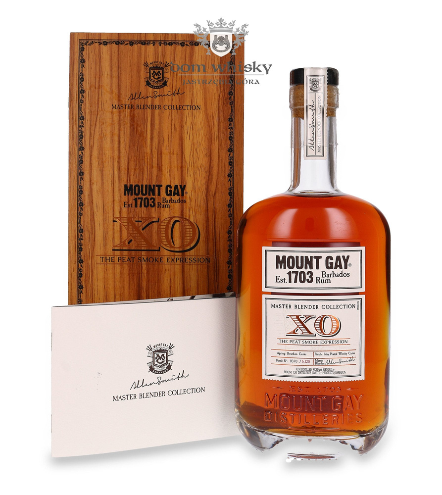 Mount Gay XO Peat Smoke Expression Rum, Port Charlotte Finish / 57% / 0.7l