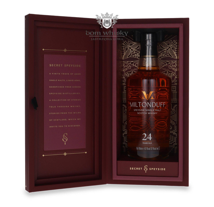 Miltonduff 24-letni Secret Speyside Collection / 52,1% 0,7l