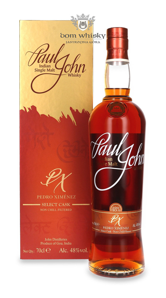 Paul John Pedro Ximenez Select Cask / 48%/ 0.7l