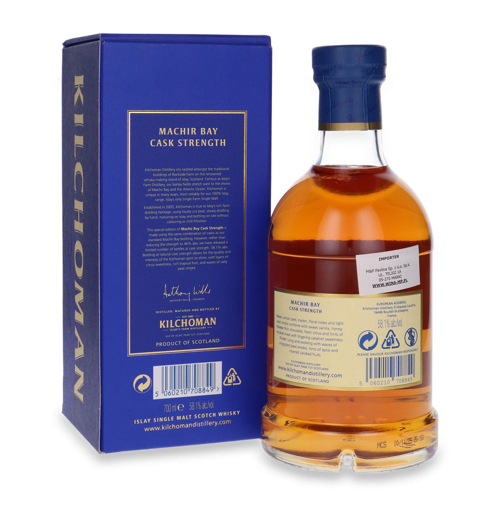 Kilchoman Machir Bay Cask Strength 2025 Edition / 58,1%/ 0,7l	